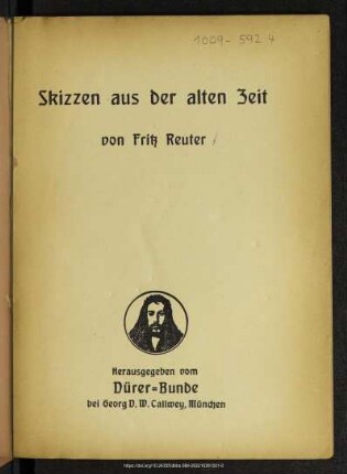 Skizzen aus der alten Zeit