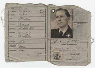 Ausweis von Helmut Käutner (1942)