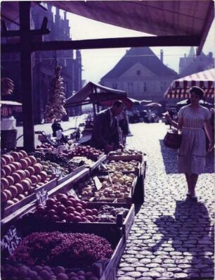 Markt auf dem Münsterplatz