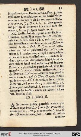 Ex libro II.