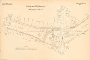 Schleuse am Mühlendamm, Berlin: Lageplan 1:500