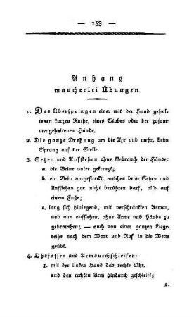 Anhang mancherlei Übungen
