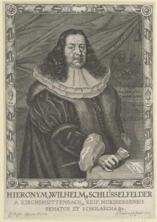Bildnis des Hieronymus Wilhelm Schlüsselfelder