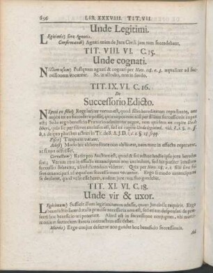 Tit. IX. VI. C. 16. De Successorio Edicto.