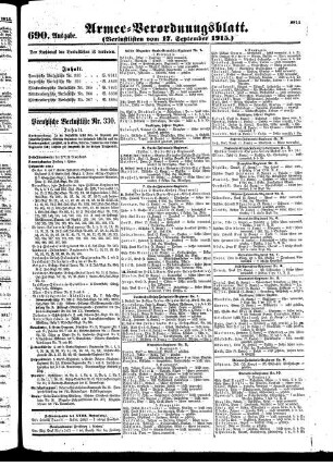 690. Ausgabe. Freitag, 17. September 1915