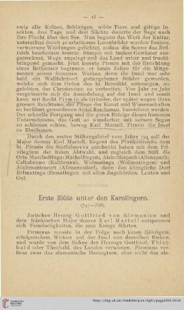Erste Blüte unter den Karolingern (741-768)
