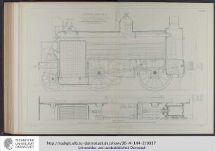 Goods Engine by John Wakefield esqr., Locomotive Superindentend, Great Southern & Western Railway, Inchicore, Dublin