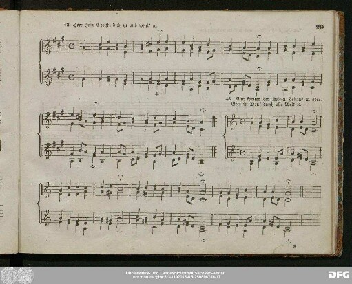42. Herr Jesu Christ, dich zu uns wend' [et]c.