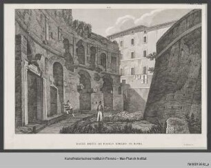 Vedute der Mercati di Traiano in Rom