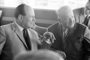 16. Tagung 1966 Mediziner; Auf dem Schiff: Ardenne, H. F. Kiderlen