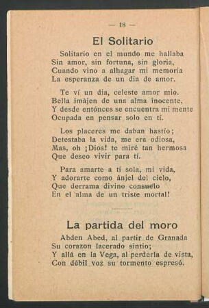 La partida del moro