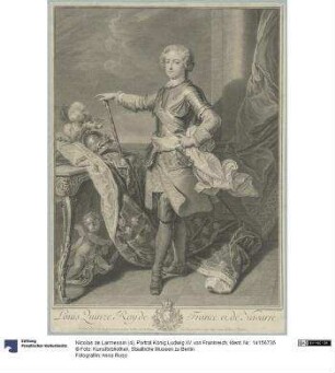Porträt König Ludwig XV. von Frankreich