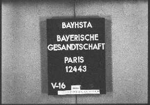 Lavoisey, Gustave, Feldwebel, verstorben in bayerischer Kriegsgefangenschaft, Nachlaß