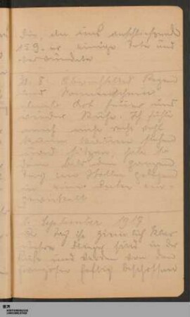 1. - 15. September 1917