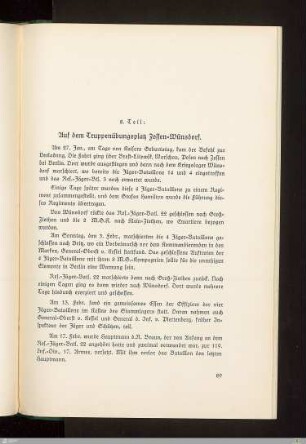 8. Teil: Auf dem Truppenübungsplatz Zossen-Wünsdorf
