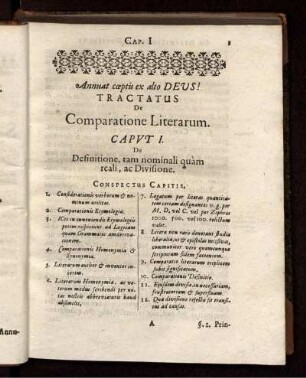 De Definitione, tam nominali quam reali, ac Divisione