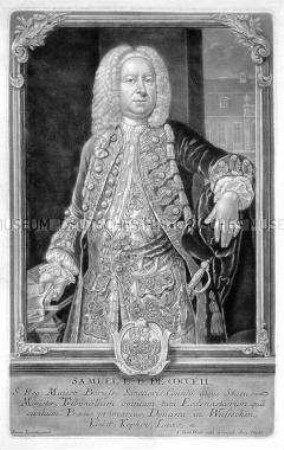 Bildnis des preußischen Großkanzlers Samuel von Cocceji