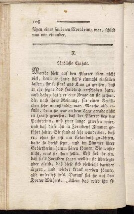 X. Ländliche Einfalt.