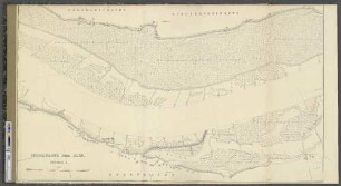 Stromkarte der Elbe. Section I. : Obermarschacht. Niedermarschacht. Geesthacht.