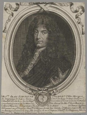 Bildnis des Jean Baptiste Colbert