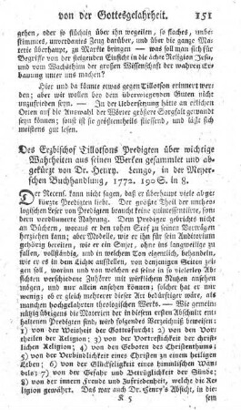 Predigten über wichtige Wahrheiten.
