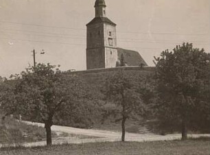 Naundorf-Hohenwussen. Kirche (um 1500, Umbau 1697)