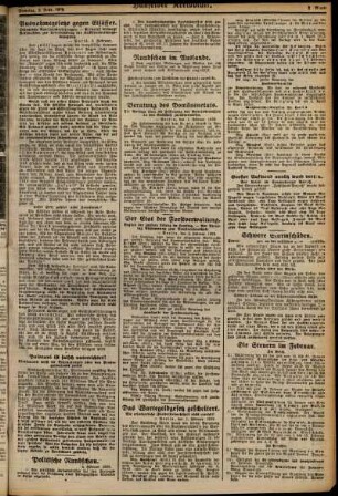 Zweite Ausgabe vom Dienstag, den 05. Februar 1929.