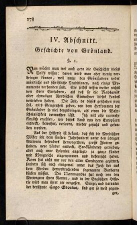278-392, IV. Geschichte von Grönland.