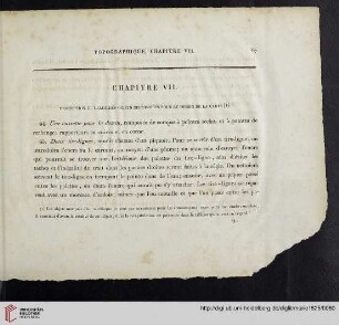 Chapitre VII: Description et usage des objets nécessaires pour le dessin de la carte