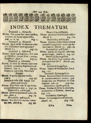 Index Thematum.