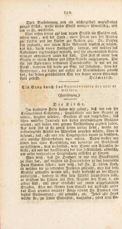 Ein Gang durch das Conservatoire des arts et métiers (Fortsetzung)