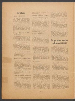 Periodismo