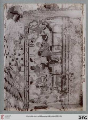 8631 Frontone della Tomba del Triclinio - Corneto