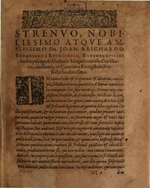 Elenchus unius Saeculi ... ab anno 1500 - 1602 Nund. auctumn. Elenchus consummatissimus Librorum