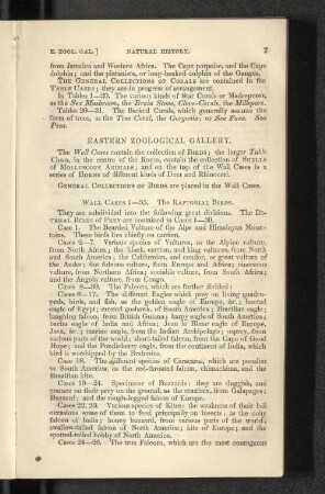 Eastern Zoological Gallery
