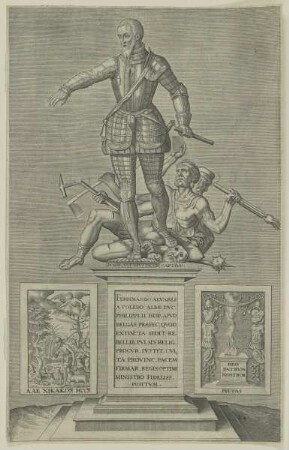 Buchillustration: Ferdinando Alvarez a Toledo Albae Duc (Incipit)