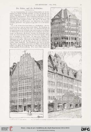 Die Bühne und die Architektur, [1]