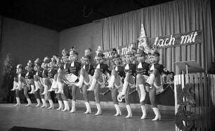 Karlsruher Carnevals Club KCC. Jugendsitzung in der Sängerhalle Knielingen
