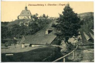 Oberneuschönberg. Blick zur Kirche