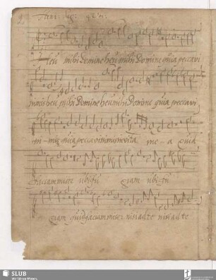 Schütz, Heinrich: Heu mihi Domine