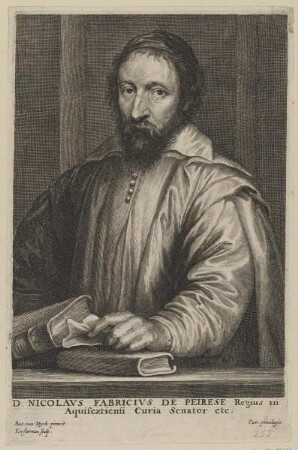 Bildnis des Nicolavs Fabricivs de Peirese
