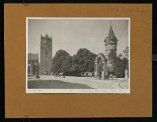 341, Ravensburg. Frauentorturm und Grüner Turm. (Nr. 3726).