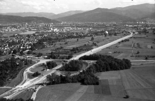 Freiburg: Autobahnzubringer Mitte, im Bau