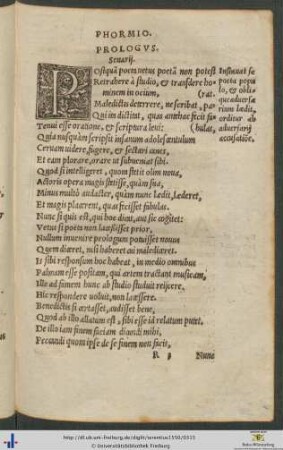 Terentius, Phormio