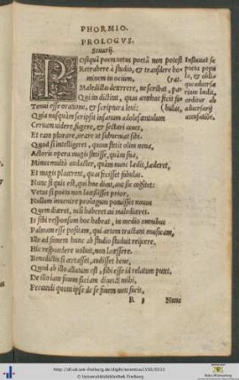 Terentius, Phormio