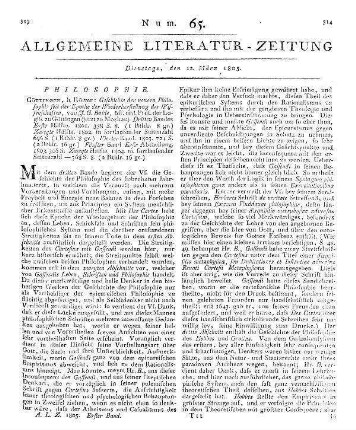 Buhle, J. G.: Geschichte der neuern Philosophie. Bd. 3, 2. Hälfte. Bd. 4. Bd. 5, Abt. 1, 2. Hälfte. Göttingen: Röwer 1801-1804 Zugl.: Geschichte der Künste und Wissenschaften. Abt. 6