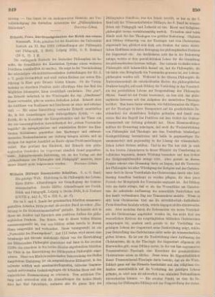 249-252 [Rezension] Dilthey, Wilhelm, Wilhelm Diltheys gesammelte Schriften