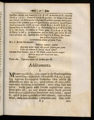 27-32, Additamenta