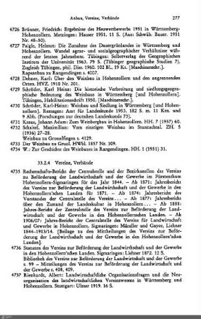 33.2.4 Vereine, Verbände