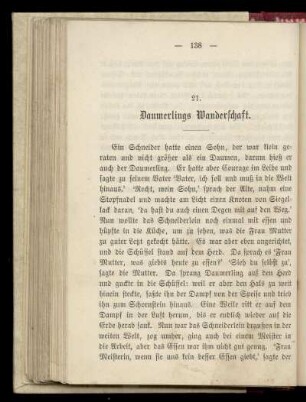 21. Daumerlings Wanderschaft